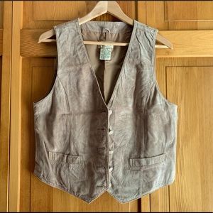 L L Bean Suede vest